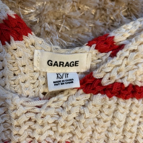 Extra Small White Garage Going-out Tank Tops - Picture 3 of 5